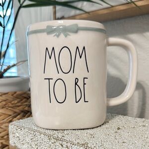 Rae Dunn Mom To Be Mug Blue Bow Baby Boy First Mother’s Gift Baby Shower Gift